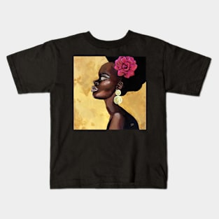 African Rose Kids T-Shirt